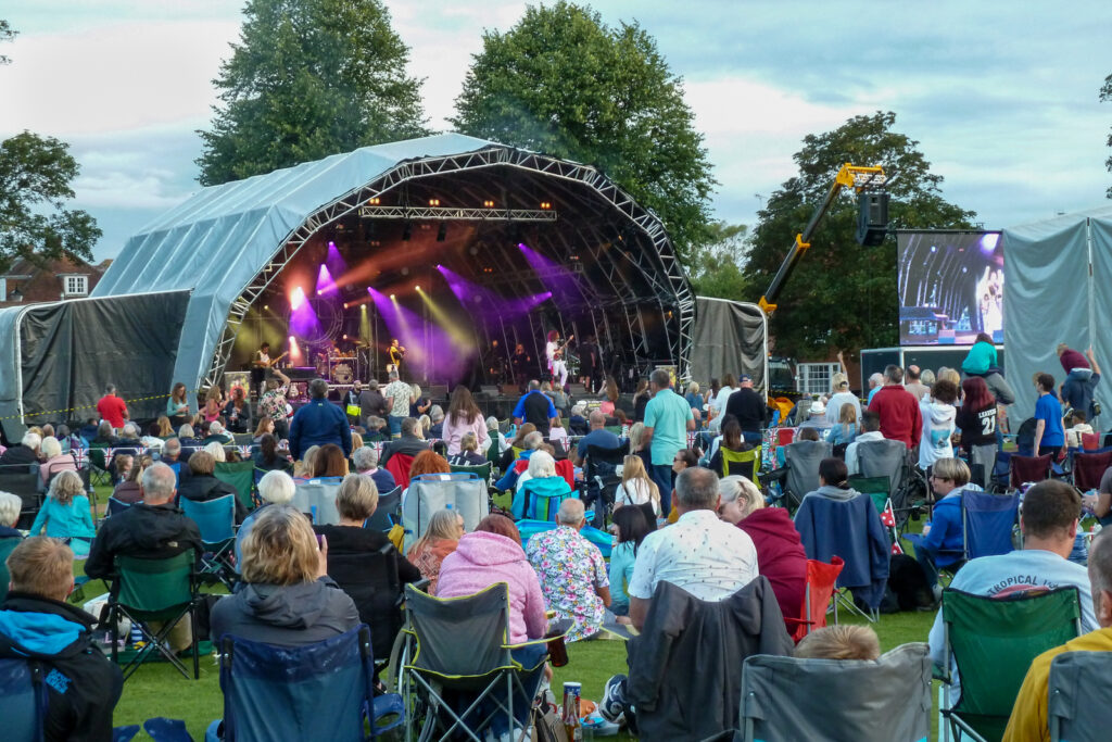 Music festival in priory park chichester